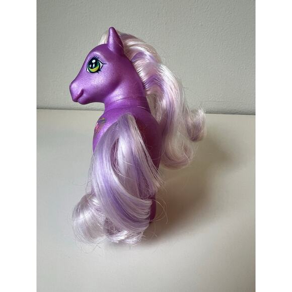 My Little Pony G3 Wysteria Figure Rainbow Celebration Ponies 2002 - Picture 3 of 12